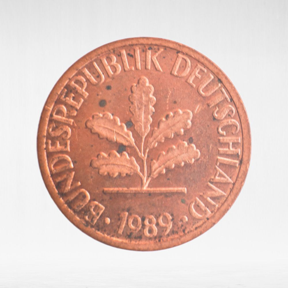 Germany, 1 Pfennig, 1989, (Munich Mint - "D"), XF