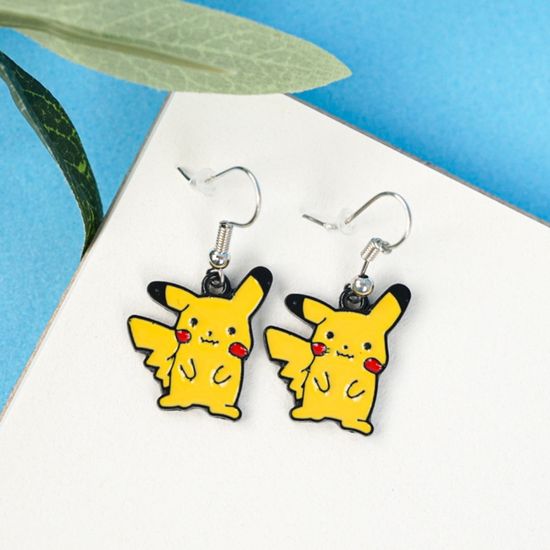 Серьги Покемон "Pikachu"