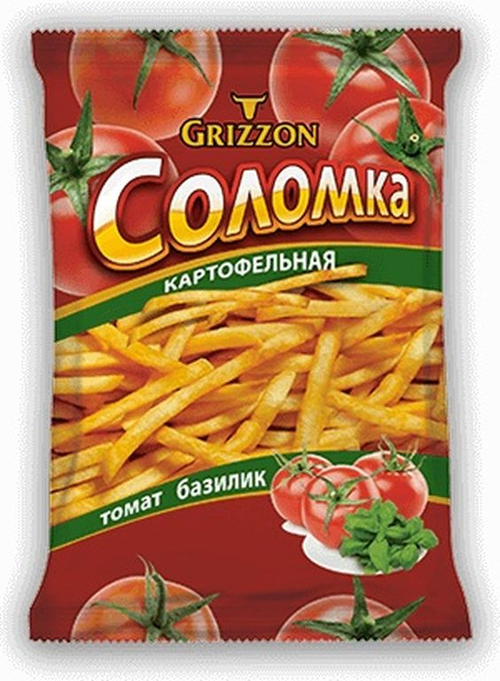 Соломка картоф. Grizzon томат 80г