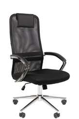 Офисное кресло Chairman 612 Россия черный, хром