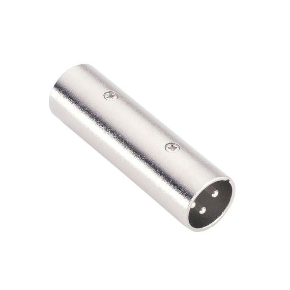Adam Hall 7861 - адаптер XLR (M) - XLR (M), серебристый