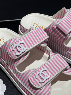 Шлепанцы CHANEL