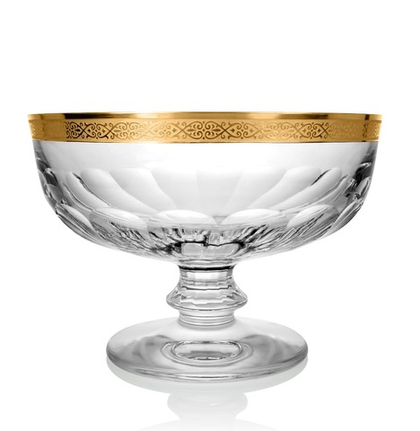 Чаша круглая на ножке Moser Lady Hamilton, 32 см