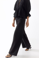 Брюки из муслина прямого кроя - H&M