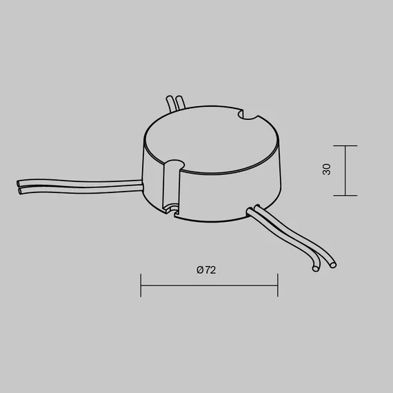 Источник тока DALI NFC DT6 36Вт 600-1200А Lighting control 721032