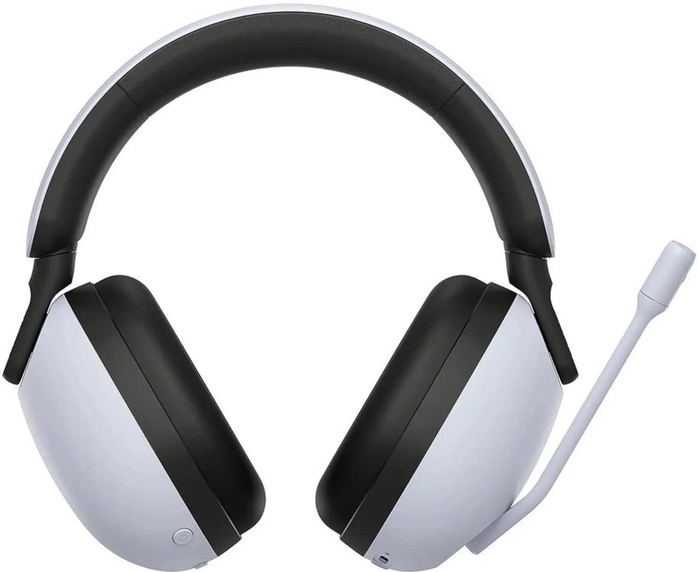 Наушники Sony INZONE H9, Bluetooth/USB Type-C, накладные, белый/черный [wh-g900n/w]