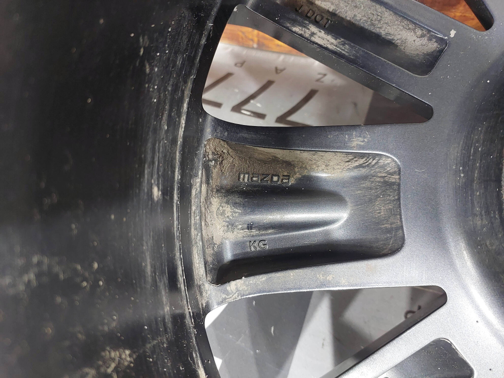 Диск колесный литой R19 Mazda CX-5 2 (KF) 17-нв Б/У Оригинал 9965367090