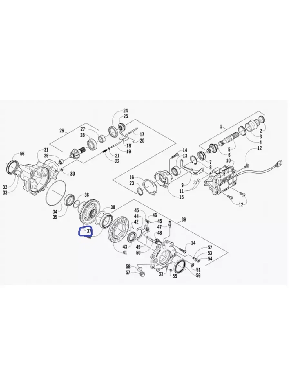 Шестеренка редуктора 0502-850