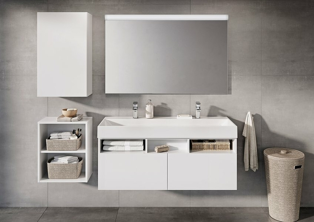 Подвесной шкаф Ravak SB Natural 45 X000001055 Белый глянец