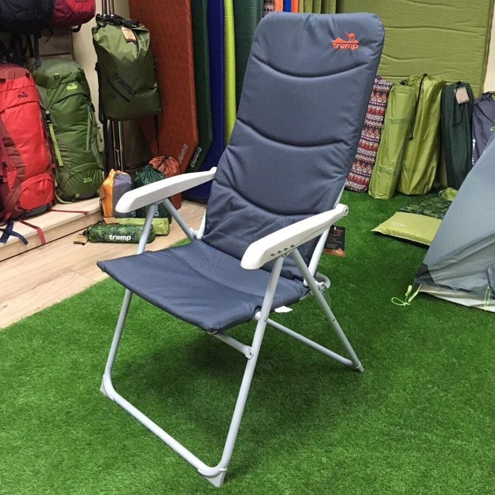 Кресло складное регулируемое Tramp, алюминий