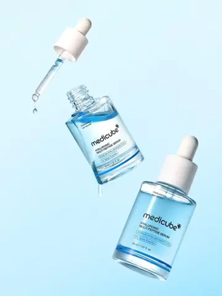 Medicube Двухфазная сыворотка с гиалуроновой кислотой, ПДРН и пептидами Hyaluronic Multi Peptide Serum 30 мл