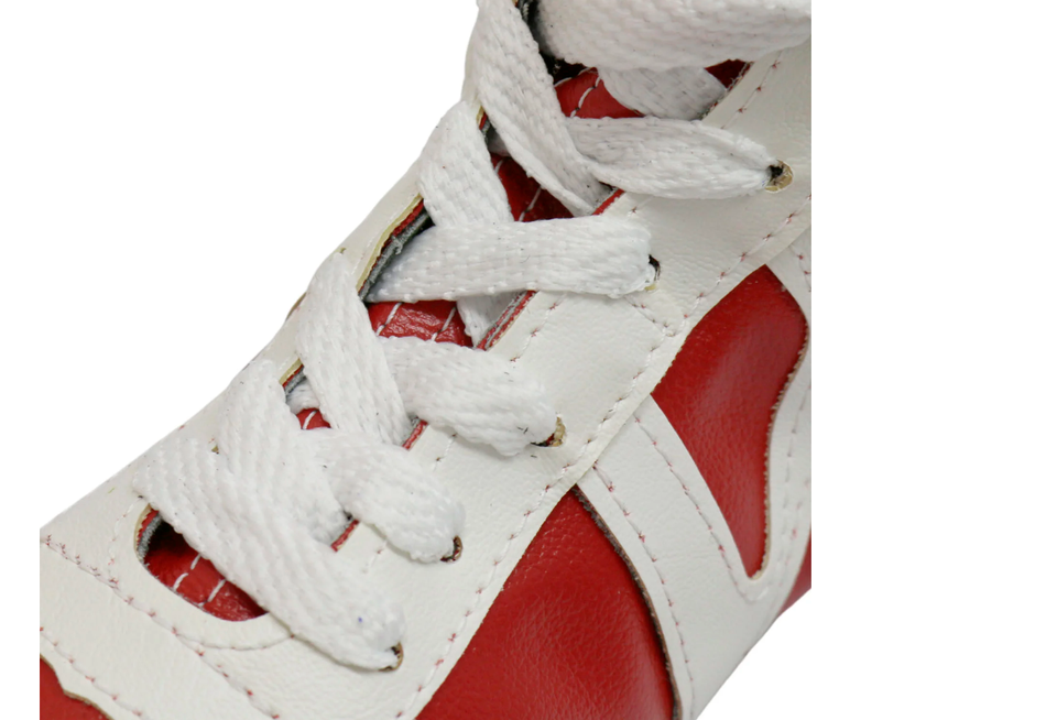 Самбовки Rusco Sport кожа красные