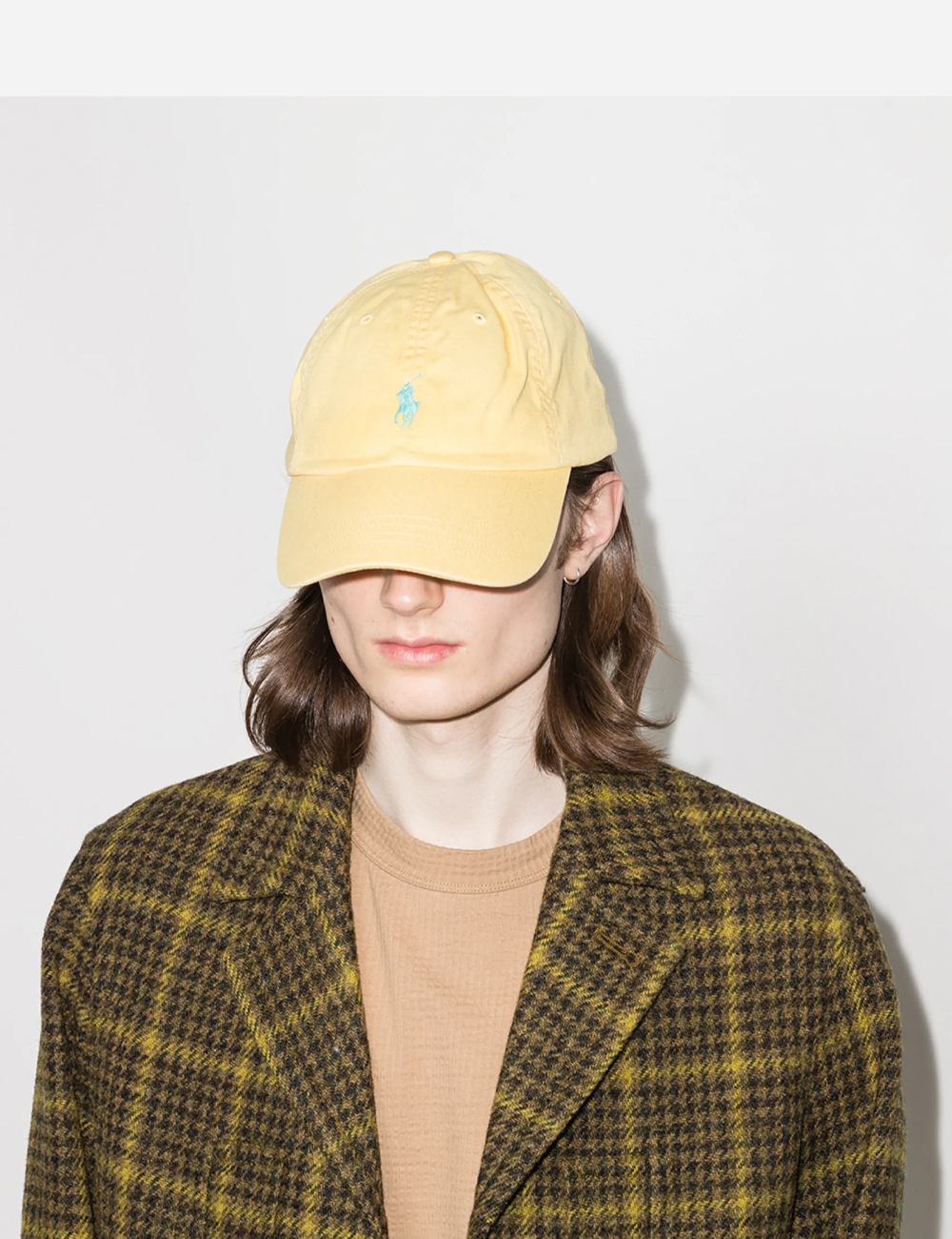 Кепка Polo Ralph Lauren Logo-embroidered Yellow