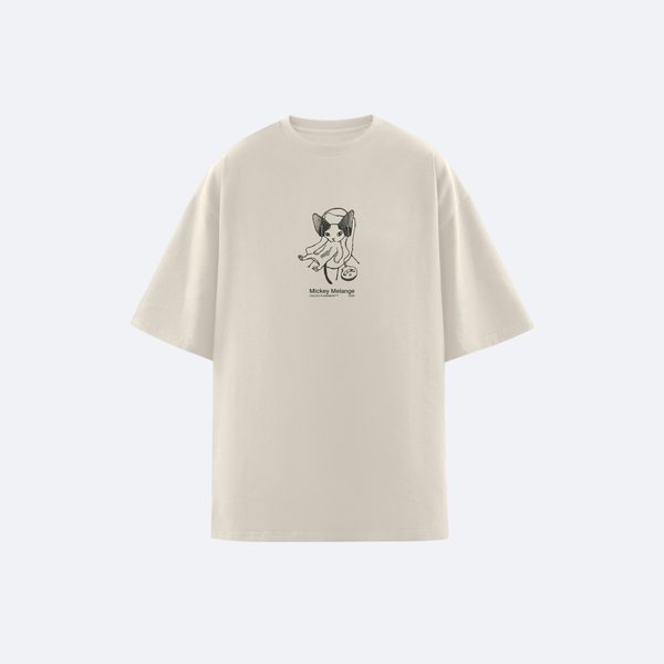 Футболка Called a Garment Mickey (beige) артикул: - купить в магазине Дайс