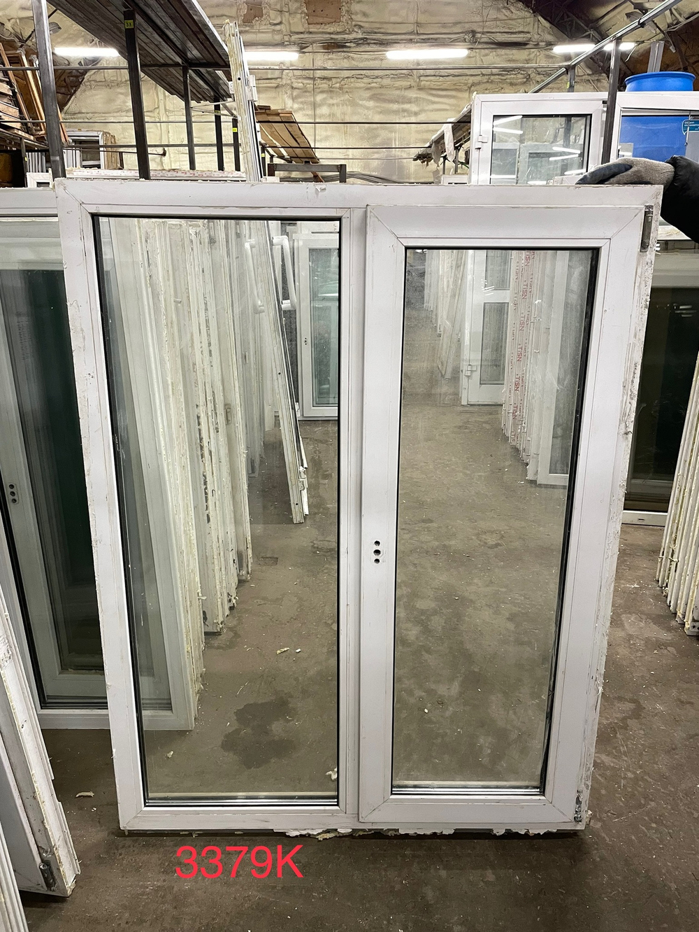 Окно Пластиковое Б/У 150(в) х 115(ш)