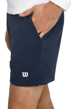 Мужские теннисные шорты Wilson Volley Short 6" Unlined - небесный