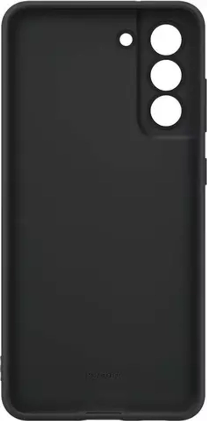 Чехол накладка Samsung Silicone Cover S21 FE black