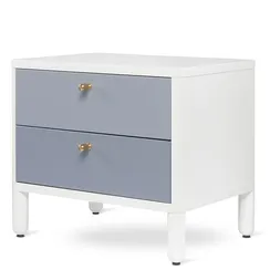 Тумба прикроватная saga, hordur, 55х40х50 см, белая