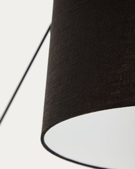 Настенный светильник Jex из черного металла