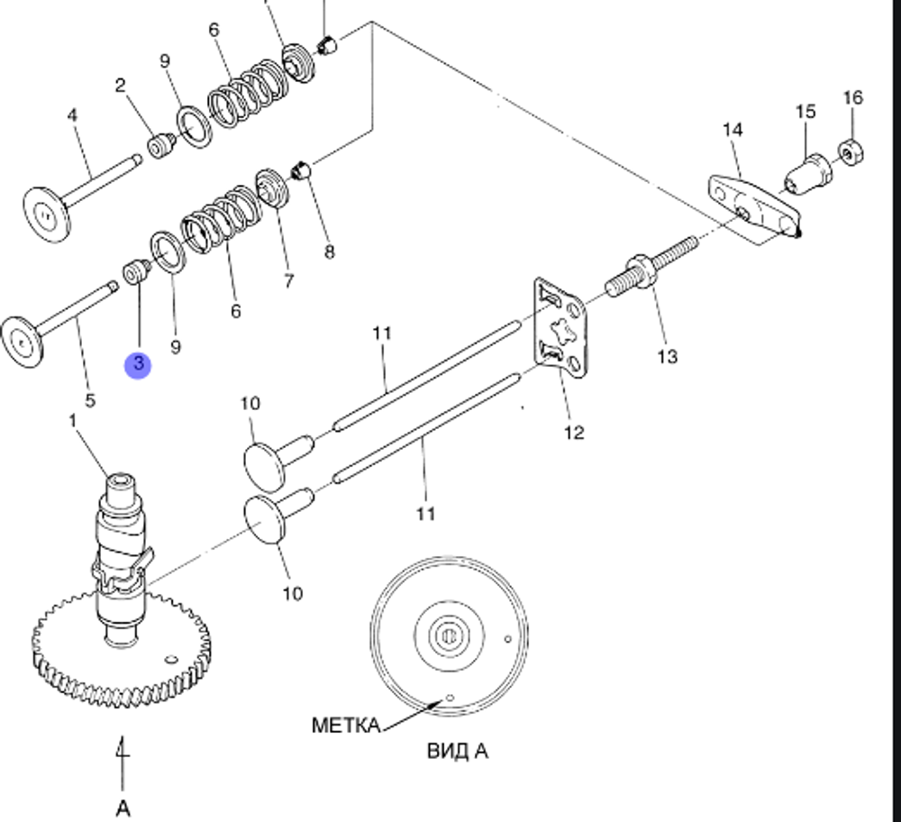 Колпачок Tohatsu 3R3-07204-0