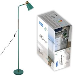 UML-T700 E27 GREEN Торшер напольный под лампу Е27. 40W. с регулировкой наклона. Механический выключатель. Зелёный. ТМ Uniel