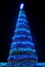 Уличная гирлянда «Пояс ориона» для елок от 4 до 30 м