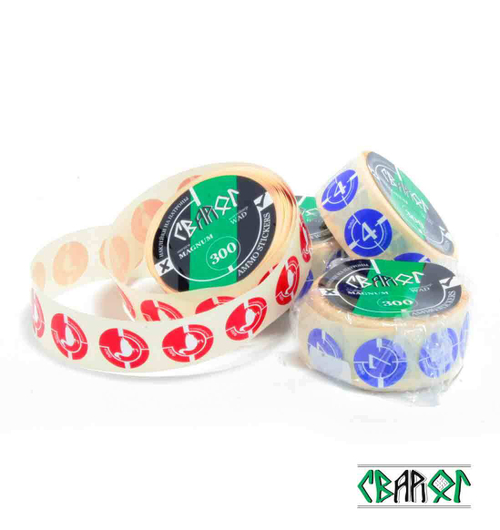 Наклейки на патроны Картечь 000