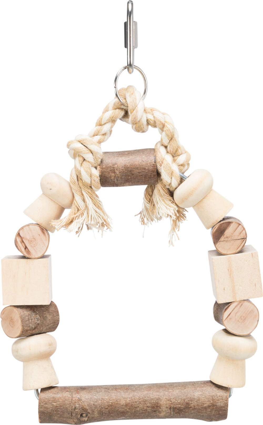 TRIXIE Игрушка для птиц "Качели деревянные"