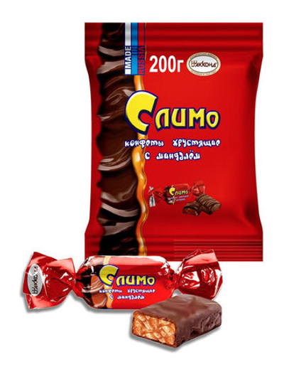 ШТУЧКА КОН ЧЕБ СЛИМО С МИНДАЛЕМ 200ГР*14ШТ