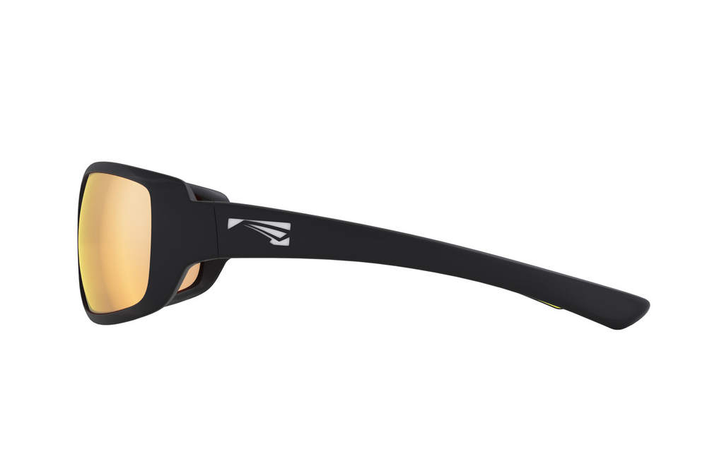 Спортивные очки LiP FLO / Matt Black - Mustard / PC Photochromic / ecLiPse™ Series ML Red Brown