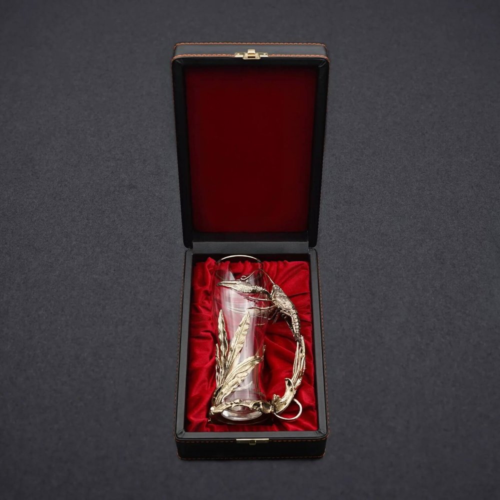 Бокал для пива подарочный "Рак"