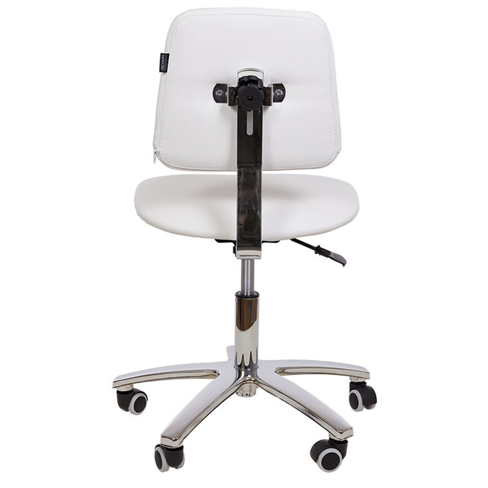 Стул мастера со спинкой ТРЕНД на прорезиненных колесиках8