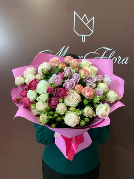 Букет Кустовой розы БК-194