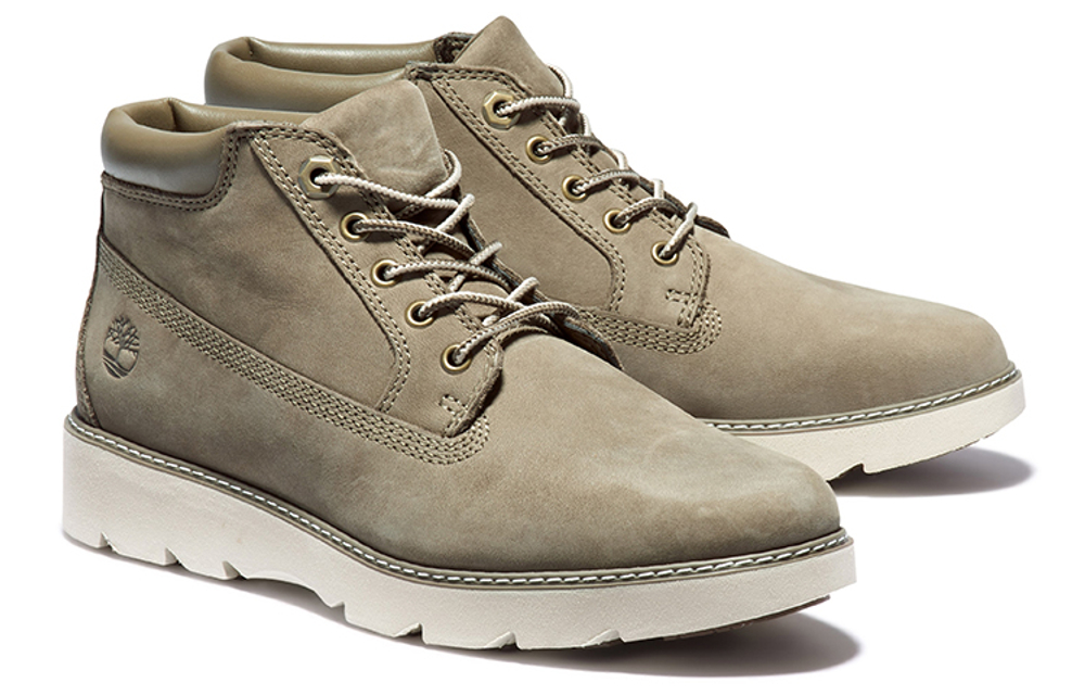 Timberland Keeley Field Nellie Boots "Gray White" Women"s