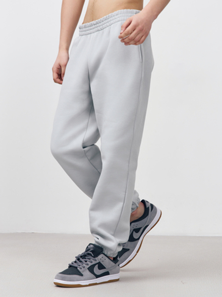 Брюки мужские с начесом "jogger fleece" (бетон)