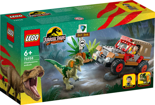 Конструктор LEGO Jurassic World 76958 Засада Дилофозавра