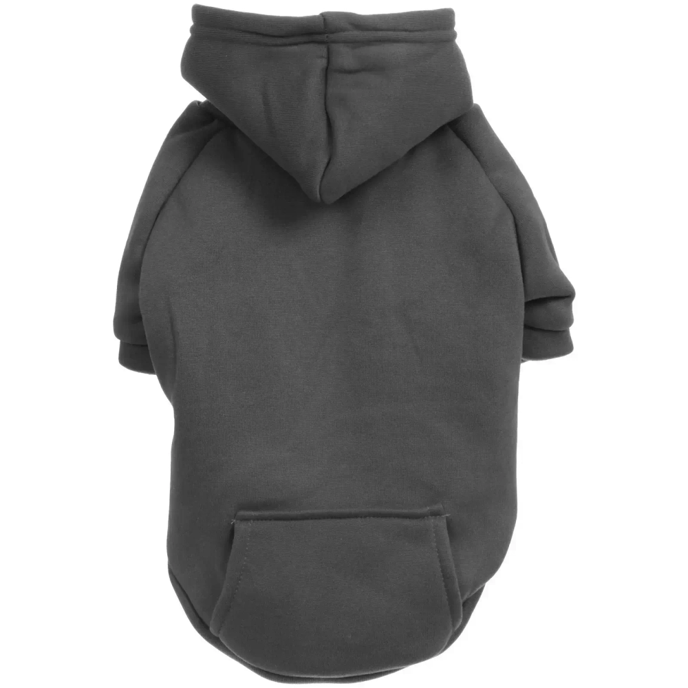 Кофта - толстовка для мелких пород собак «BRO Style», цвет черный, р M (на флисе)