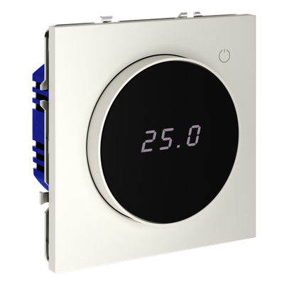 Терморегулятор электронный VOLTUM S70 с индикацией и датчиком, для теплого пола, (хлопок)