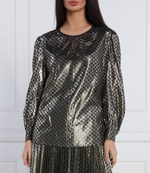 блузка lurex monogram Karl Lagerfeld - черный(226W1609)