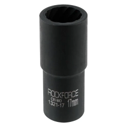 Головка ударная двухсторонняя 1/2'', 17мм (6/12гр.) RockFORCE RF-1321-17