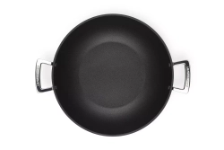 Le Creuset - Cato Wok PRO 32см с антипригарным покрытием / артикул   51105320010502  / GTIN 630870273244