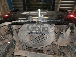 Фаркоп оцинкованный Galia S109C для Ssang Yong Rexton 2006-2012, 2012-(паспорт и сертификат в комплекте)(без электрики)