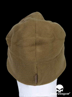 Шапка флисовая EmersonGear Fleece Velcro Watch Cap (EM8542C). Койот