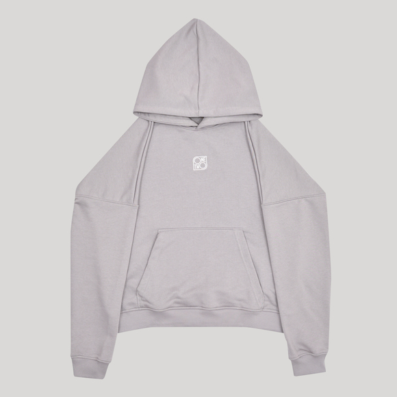 Hoodie LOGO Opal Grey