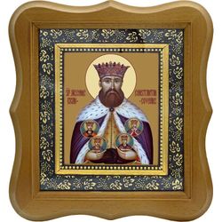 Константин Брынковяну мученик, господарь Валашский. Икона на холсте.