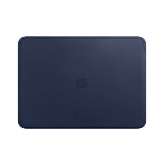Apple Leather Sleeve for MacBook Pro 13‑inch Midnight Blue (Тёмно-синий)