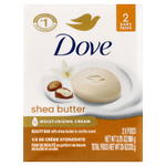 Dove, Мыло для красоты, масло ши и ваниль, 2 шт. по 106 г (3,75 унции)