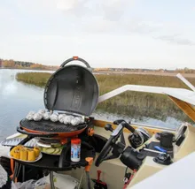 Портативный газовый гриль O-Grill 800T (чёрный), 1 горелка