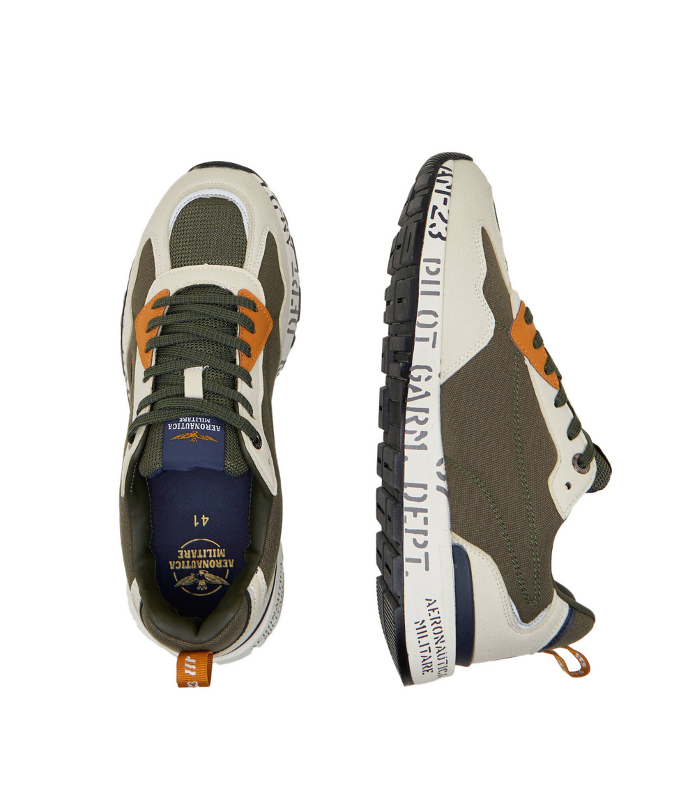 Кроссовки Aeronautica Militare - хаки(SC276CT3332)