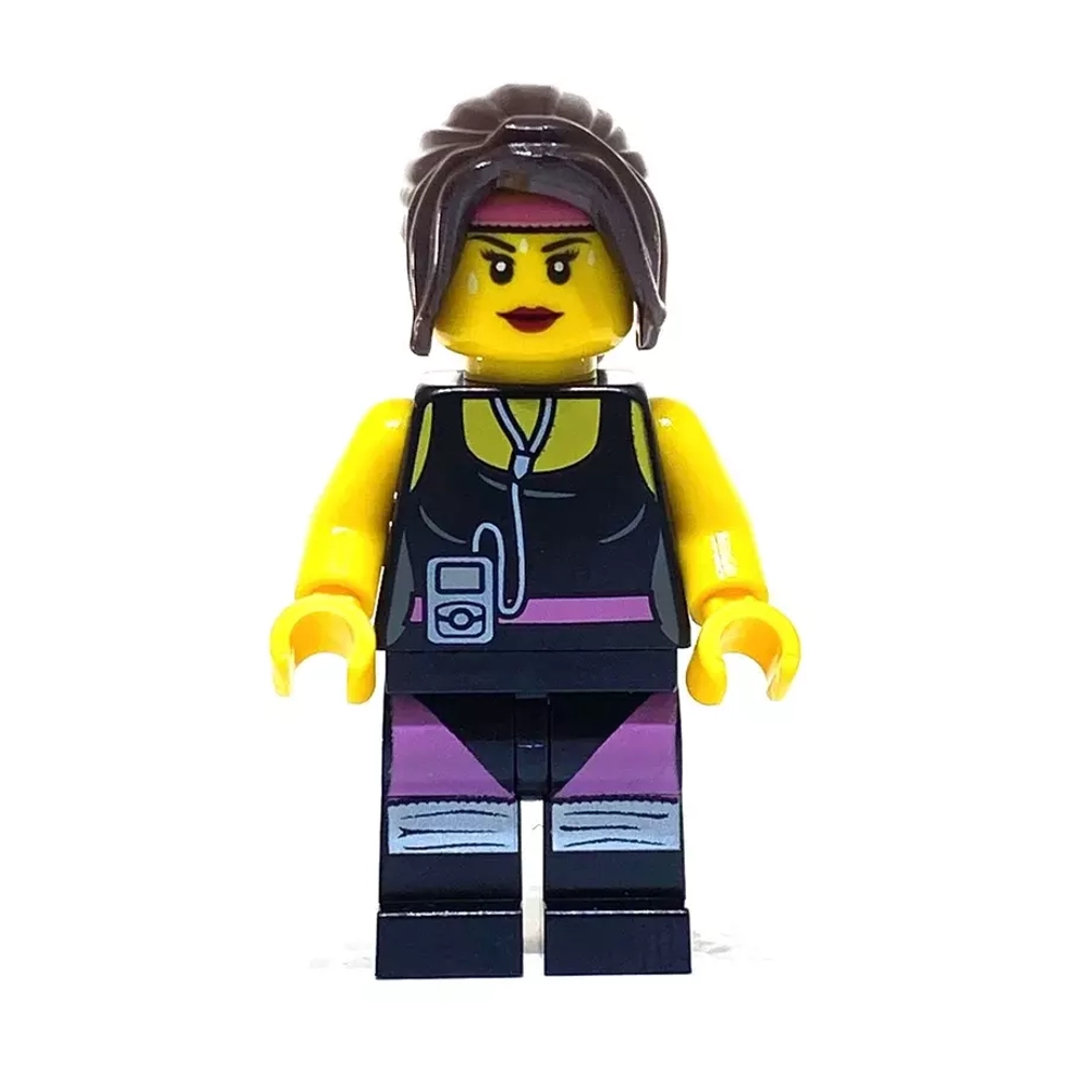 Минифигурка LEGO Tlm033 Кардио Кэрри (Волосы светлее)